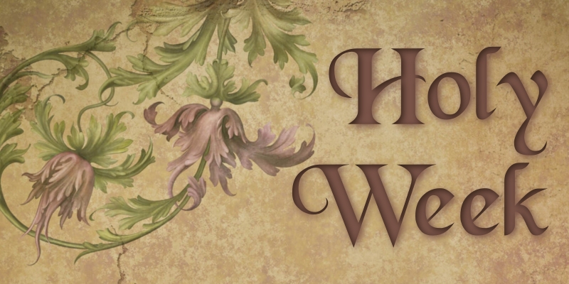 Holy Week 2015